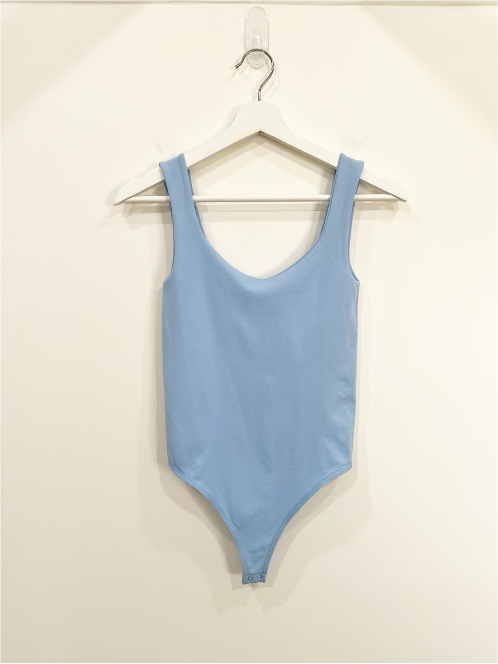 Intimately Free People Clean Lines Boatneck Bodysuit Blue XS/S - Picture 3 of 9